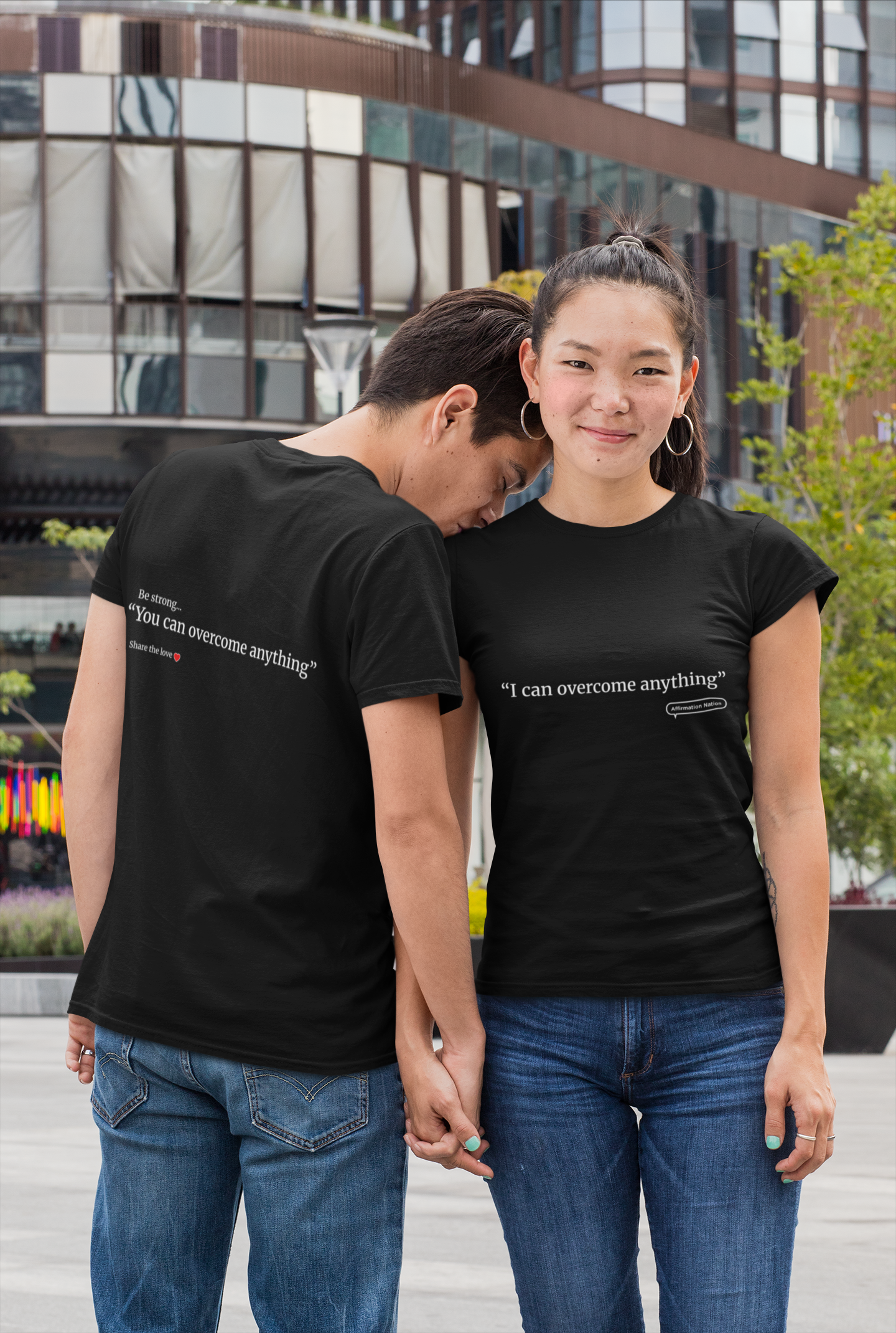 "I can face my fears" Unisex Heavy Cotton Tee Affirmation shirt