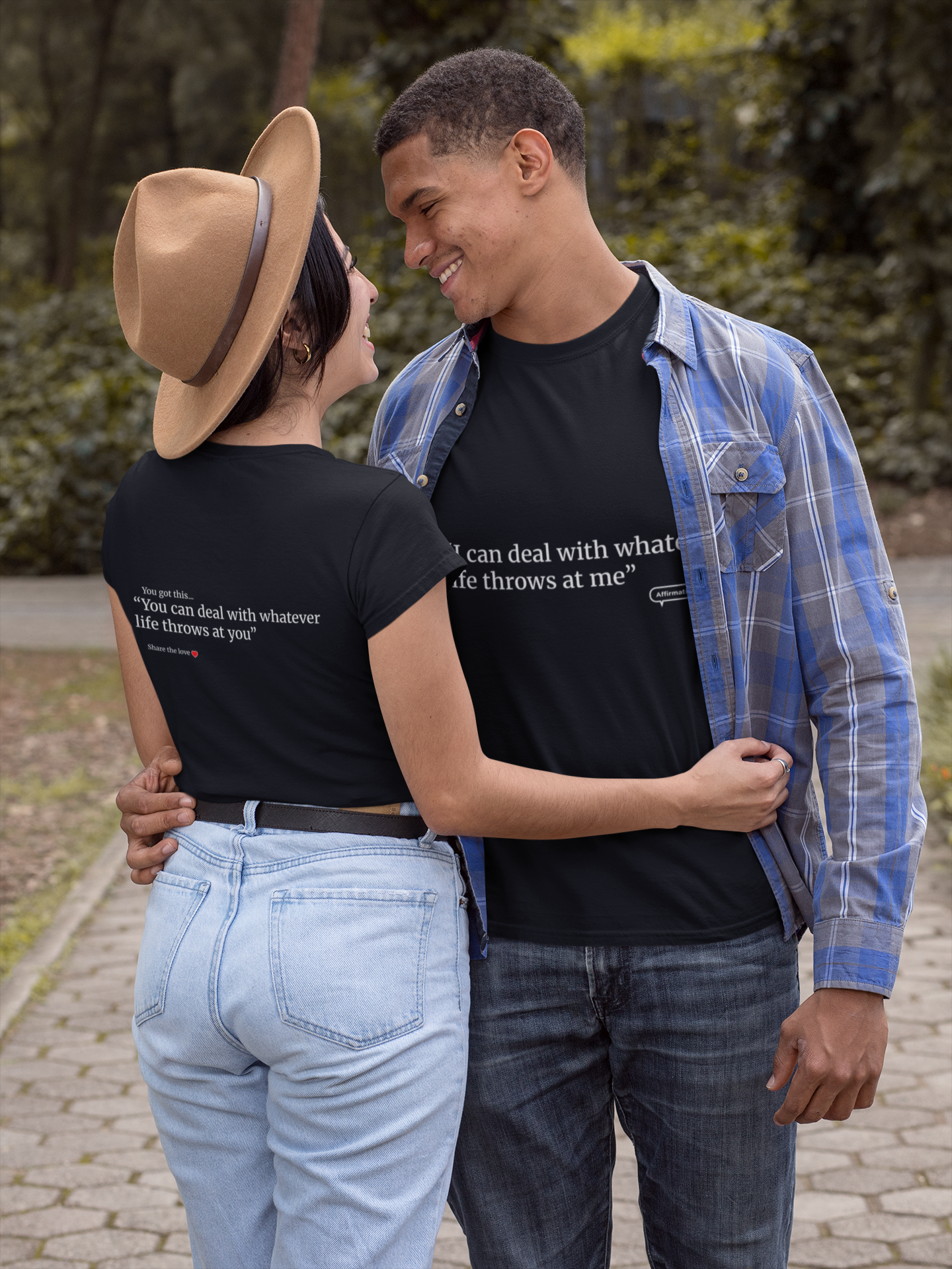 "I can handle whatever life throws at me" Unisex Heavy Cotton Tee Affirmation shirt